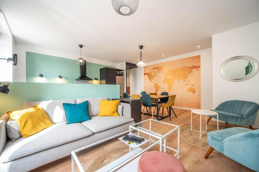 Macon Cozy / Appartement Central 100M² / 8 Pers Extérieur photo